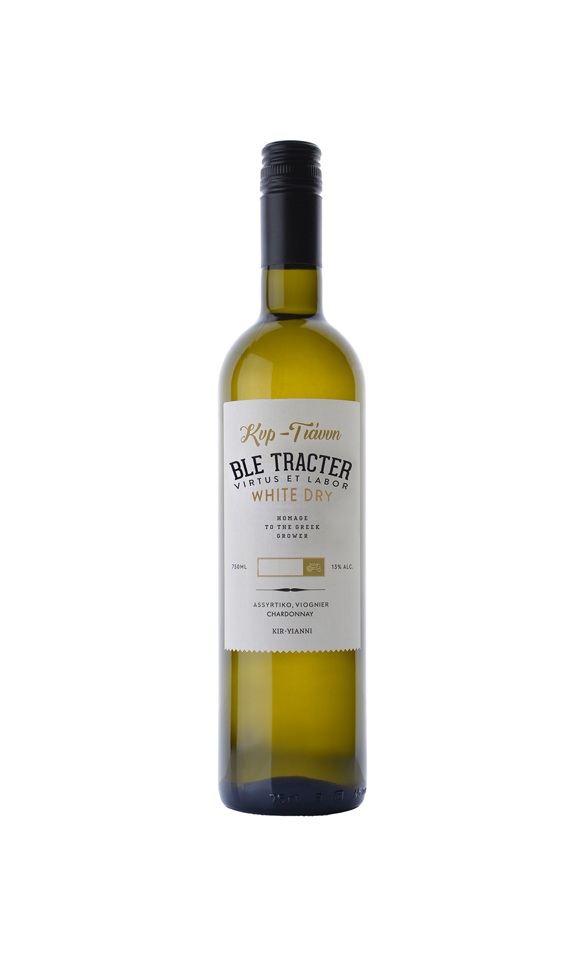 Blauer Traktor (Weiss) 2024 — Kir-Yianni