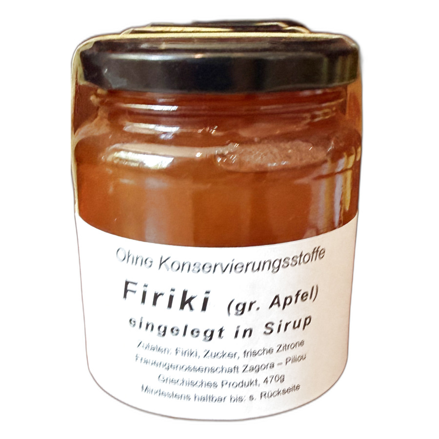 Firiki (gr. Apfel) eingelegt in Sirup