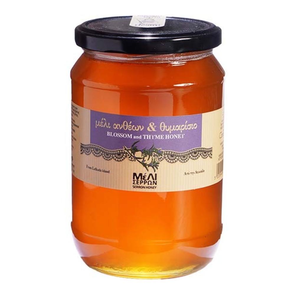 Thymianhonig mit Blüten (μέλι ανθέων & θυμαρίσιο / Blossom and Thyme Honey)