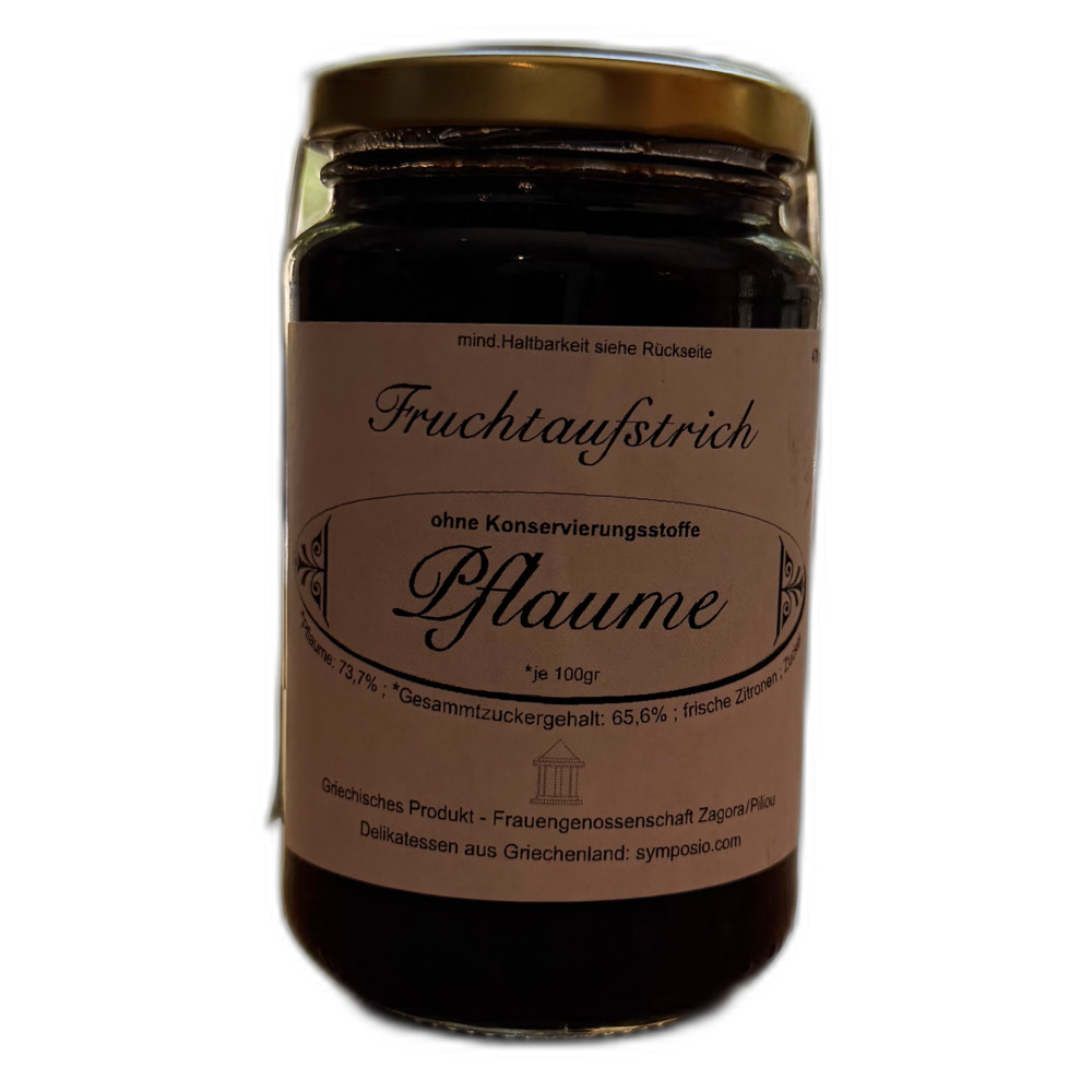 Fruchtaufstrich Pflaume (ohne Konservierungsstoffe)